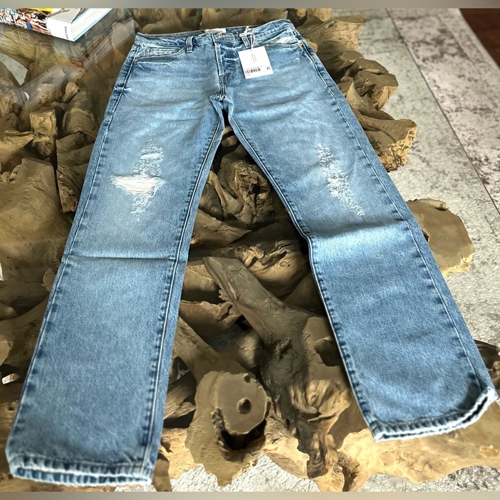 RARE FRAME NWT Le Slouch Biodegradable in Blue Jay Rips—26 - Picture 14 of 14